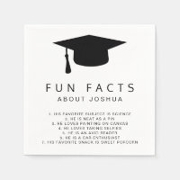 Fun Facts Mortier Board Simple Graduation