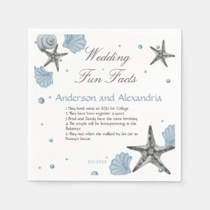 Serviette En Papier Fun Facts Napkins