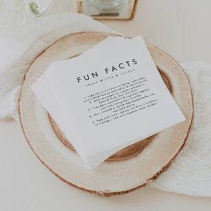 Serviette En Papier Fun Fun Fun Fun Faits Mariage