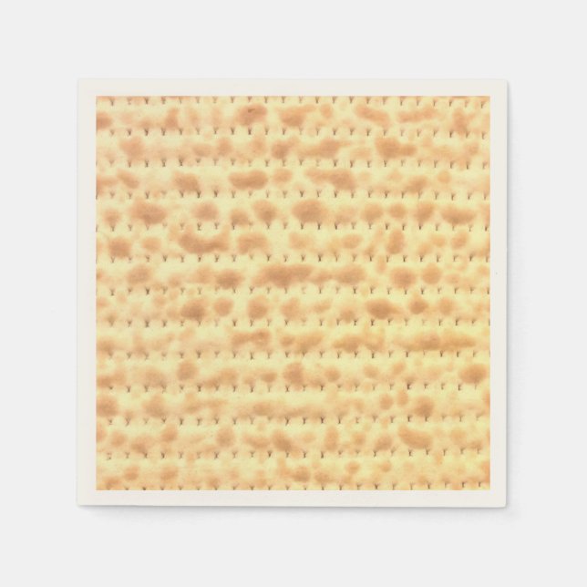 Serviette En Papier Fun Matzo Passover 4David (Devant)