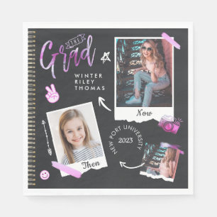 Serviette En Papier Fun Scrapbook Photo Album Carnet Alors & Maintenan