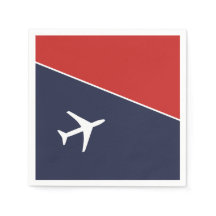 Funky White Plane Avion Pilote