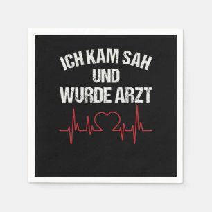 Serviette En Papier Funny Medical Surgeon Saying Venin I