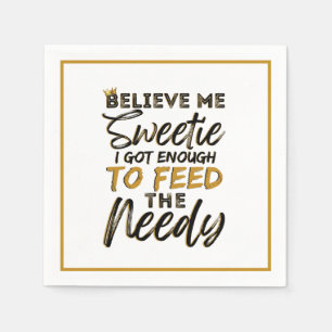 Serviette En Papier Funny Old School Hip hop des années 90 Anniversair