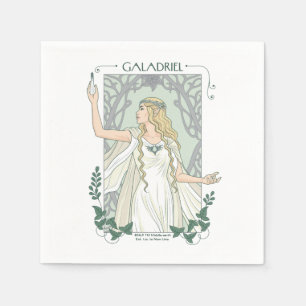 Serviette En Papier Galadriel Lumière de Valinor Graphique