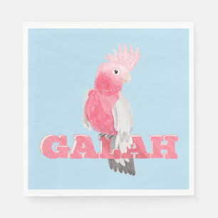 Serviette En Papier Galah Australain Bird