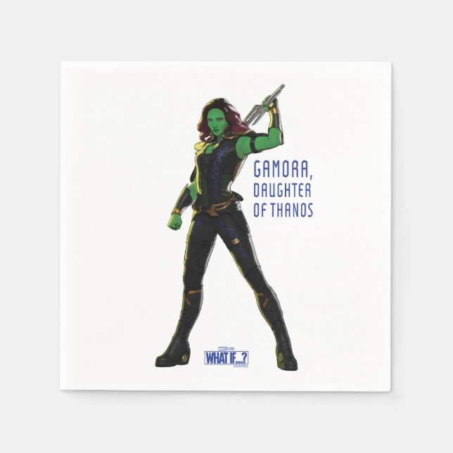 Serviette En Papier Gamora, Fille de Thanos (Devant)