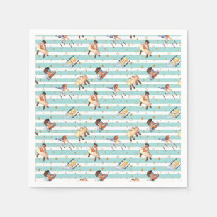 Serviette En Papier Garçons Gymnastique Anneaux Parallel Bars Pommel H