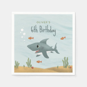 Serviette En Papier Garçons mignons sous l'Anniversaire de enfant de r
