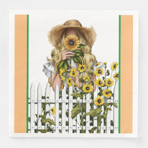 Serviette En Papier Gardener de campagne Automne