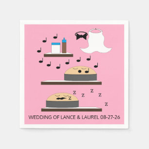 Serviette En Papier Gâteaux Mariages non gelés :