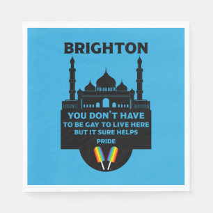 Serviette En Papier Gay pride Brighton