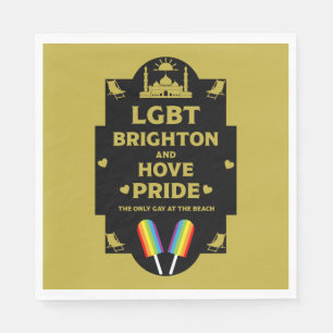 Serviette En Papier Gay pride Brighton
