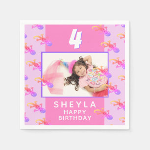 Serviette En Papier Gecko Gecko Lizard Photo fête d'anniversaire de l'