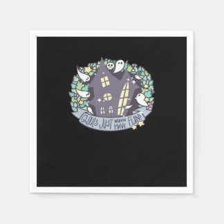 Serviette En Papier Ghouls veut juste s'amuser amusant et automne