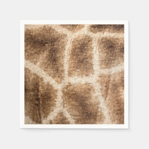 Serviette En Papier Girafe