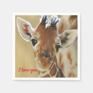 Serviette En Papier Girafe de serviettes de papier
