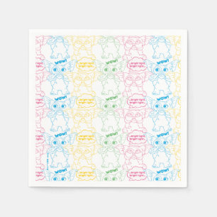 Serviette En Papier Gizmo   Lumière Lumineuse ! Lumière Lumineuse !