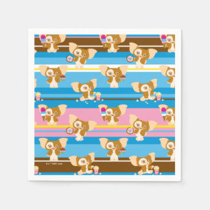 Serviette En Papier Gizmo   Motif comique mignon