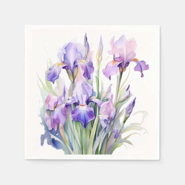 Serviette En Papier Gloriris ! (Devant)