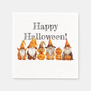 Serviette En Papier Gnomes d'Halloween