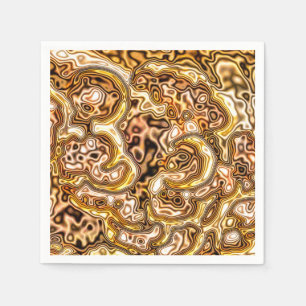 SERVIETTE EN PAPIER GOLDEN