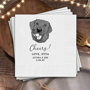 Serviette En Papier Golden Retriever Chien Chefs Personnalisés serviet