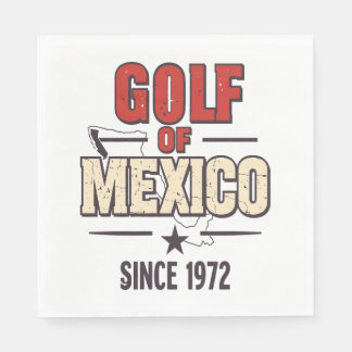 Serviette En Papier Golf Wives Fleurs de Club Social