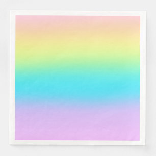 Serviette En Papier Gradient de Gorgeous Pastel