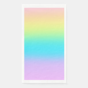 Serviette En Papier Gradient de Gorgeous Pastel