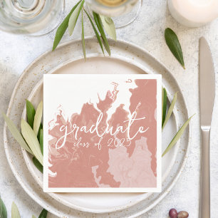 Serviette En Papier Graduation Pink Mable