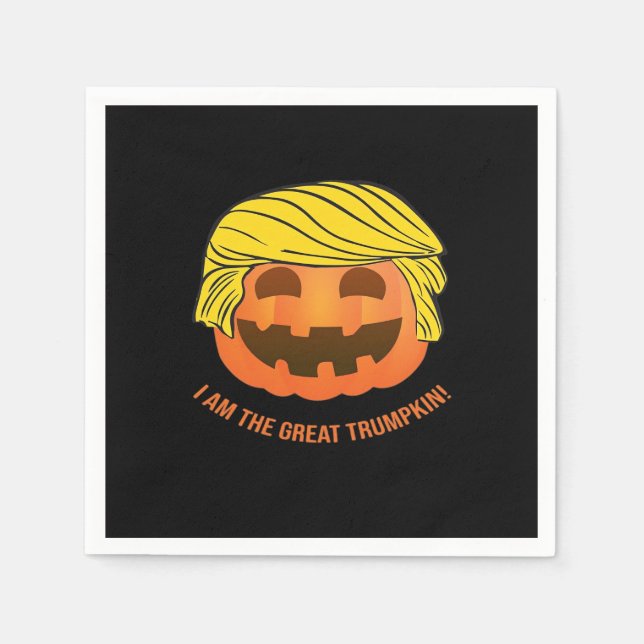 Serviette En Papier Grand Trumpkin (Devant)