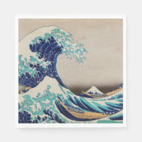 Grande vague d'Hokusai au large de Kanagawa. art j