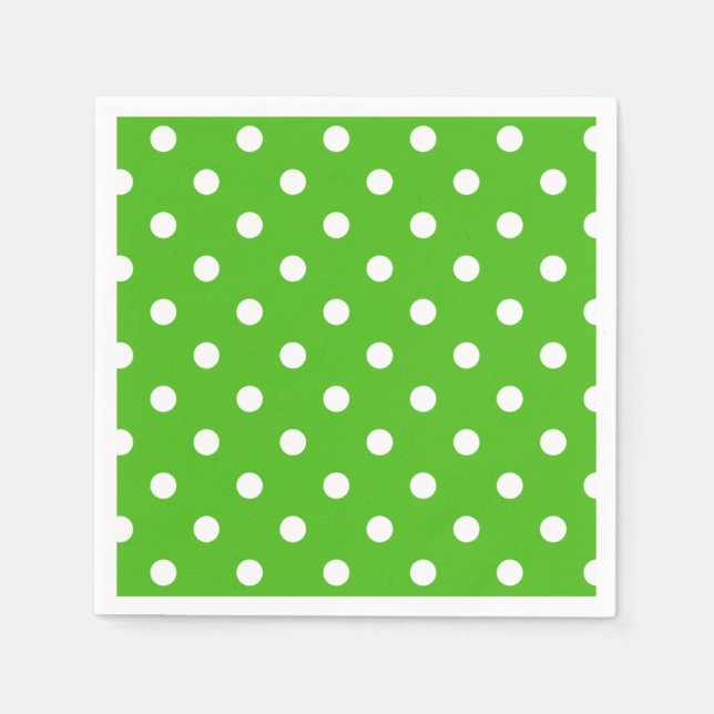 Serviette En Papier Grandes Portes Kelly Papier Vert serviettes (Devant)