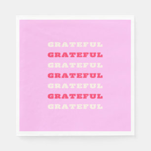Serviette En Papier Gratuit, Remerciements, Citation De Gratitude, Ros