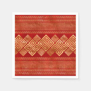 Serviette En Papier Greek Meander - Greek Key