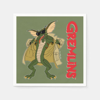 Serviette En Papier Gremlins | Cachet à tranchée Flash