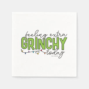 Serviette En Papier Grille Sentiment de grinchy supplémentaire aujou