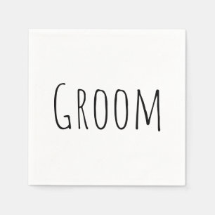 Serviette En Papier Groom