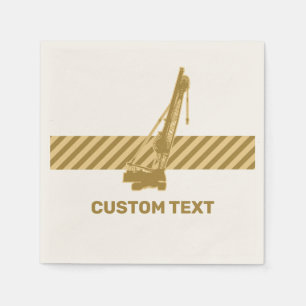 Serviette En Papier Grue de construction