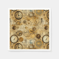 Grunge Rustic Steampunk Horloge (5)