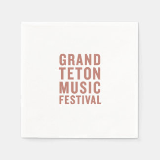 Serviette En Papier GTMF Cocktail Napkins Terracotta