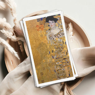 Serviette En Papier Gustav Klimt Adele Portrait