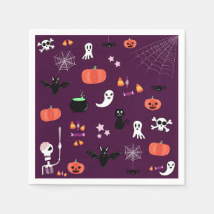 Serviette En Papier Halloween