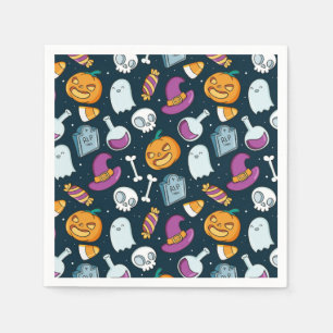 Serviette En Papier Halloween