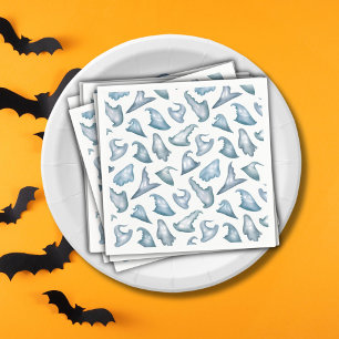 Serviette En Papier Halloween Casquette, sorcière Éffrayante de Boo