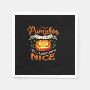 Serviette En Papier Halloween épices Citrouilles Tout Nice Jack-O'-La