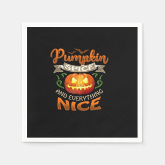 Serviette En Papier Halloween épices Citrouilles Tout Nice Jack-O'-La