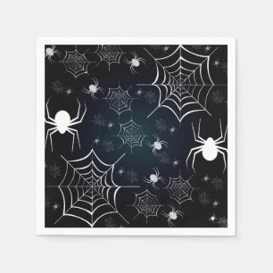 Serviette En Papier Halloween Fête personnalisée Éffrayant Spider