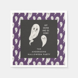 Serviette En Papier Halloween parti Ghoely halloween serviettes